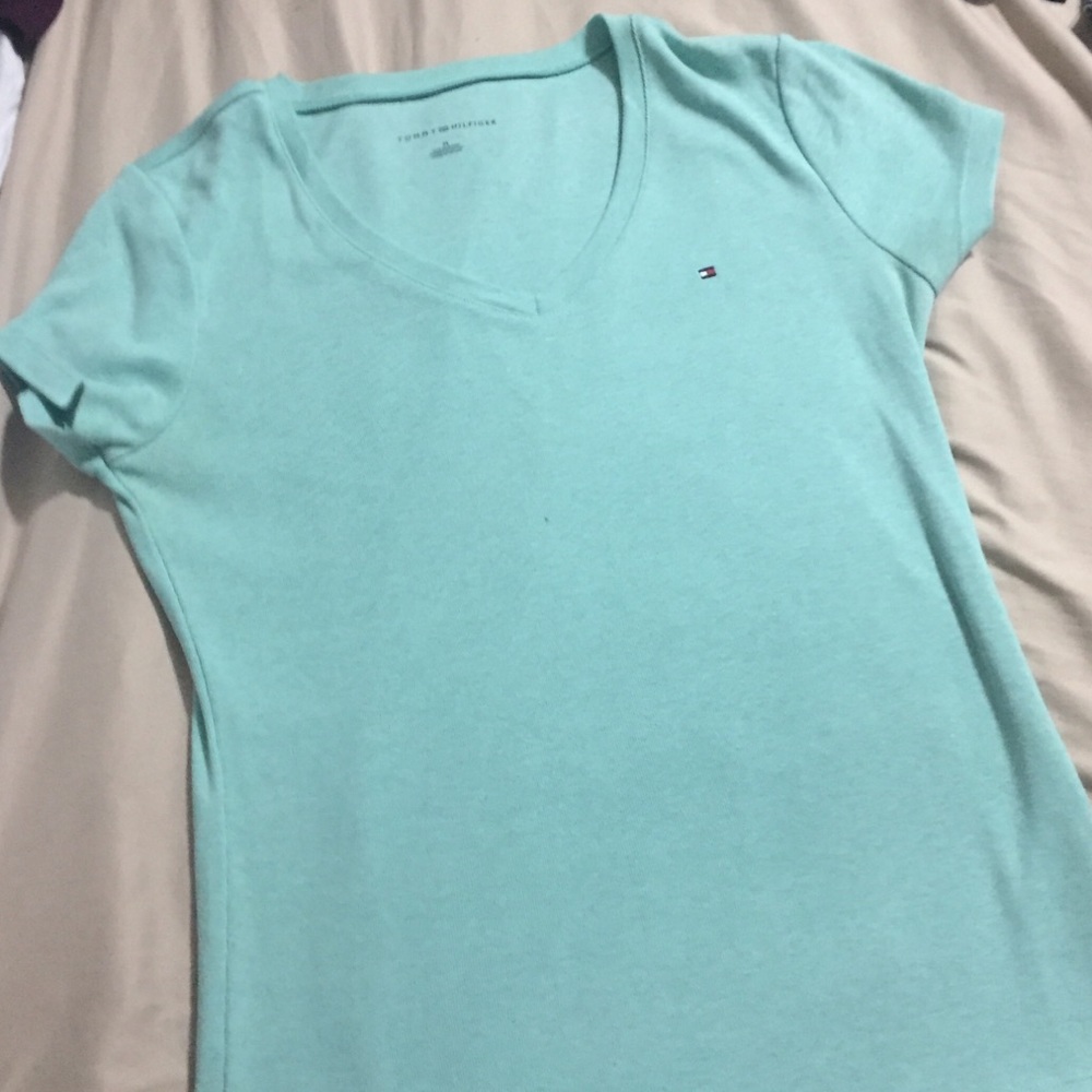 Tommy Hilfiger Tee seafoam
